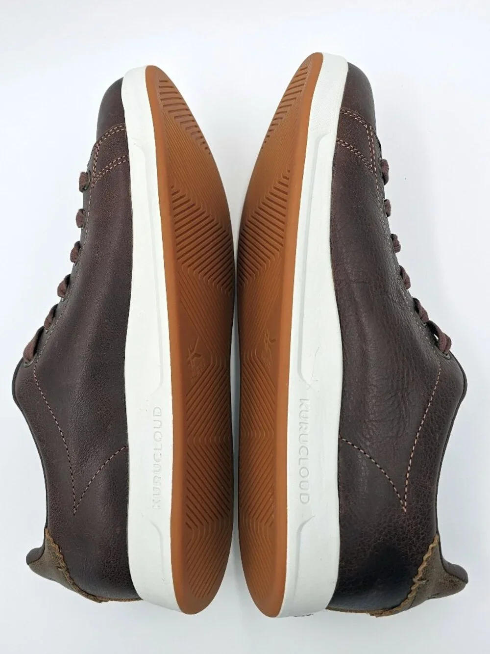 Kuru Roam Classic Court Brown Athletic Leather Shoes Sneakers Men's Size 9M- EUC